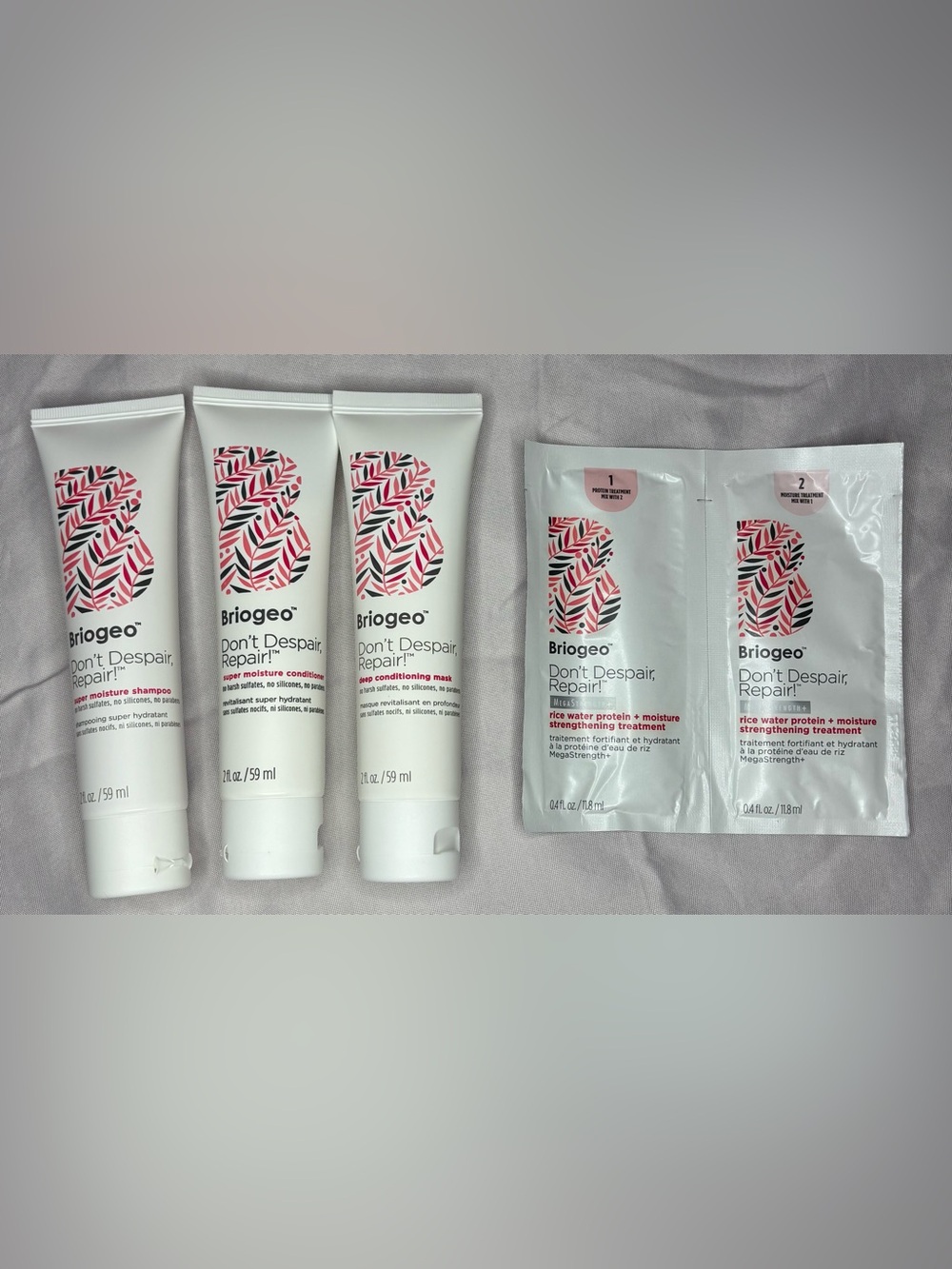 Briogeo Hair Care Don't Despair Repair! Strengthen + Repair Minis Hair Kit